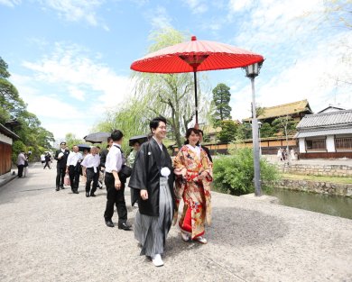 美観地区「新渓園」で行った温かすぎる家族挙式