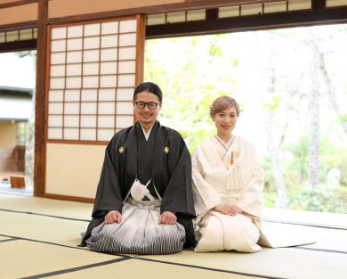 美観地区の中にある新渓園のお部屋の中で夏でも涼しく快適に撮影をしませんか？