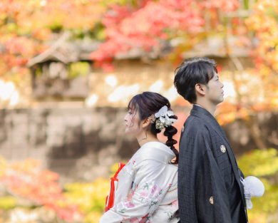 美観地区の紅葉☆