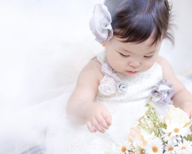 1歳の記念写真 ♡