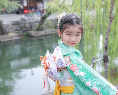 昨日の七五三撮影、無事に結びました♩