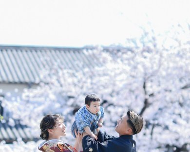 美観地区ロケーション×桜