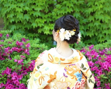 花嫁様のヘアセットもお任せください♪