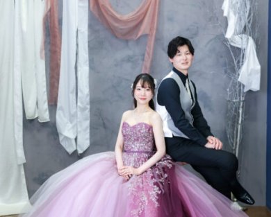 9379チャペルでの撮影はもはや結婚式です♡
