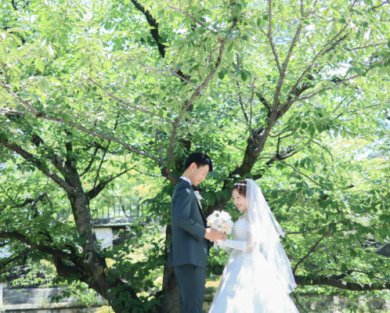 美観地区で洋装撮影はいかがですか♪