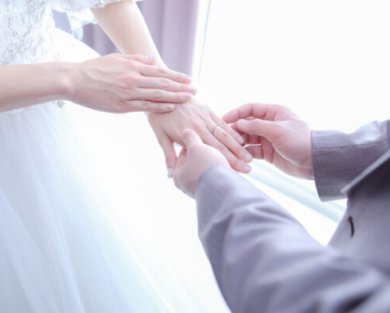 チャペルでの撮影はもはや結婚式です♡