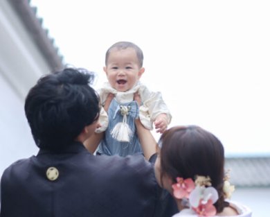 お子様とウエディングフォト♪