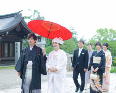 岡山・倉敷で【家族の神社挙式】ならスタジオビューにおまかせ下さい♩