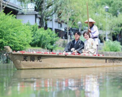 川舟での撮影はいかがでしょうか＊