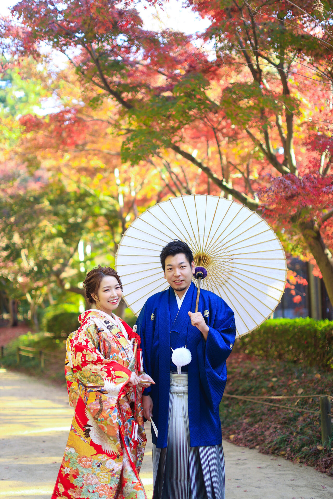 倉敷美観地区店でも後楽園撮影できます!(^^)!