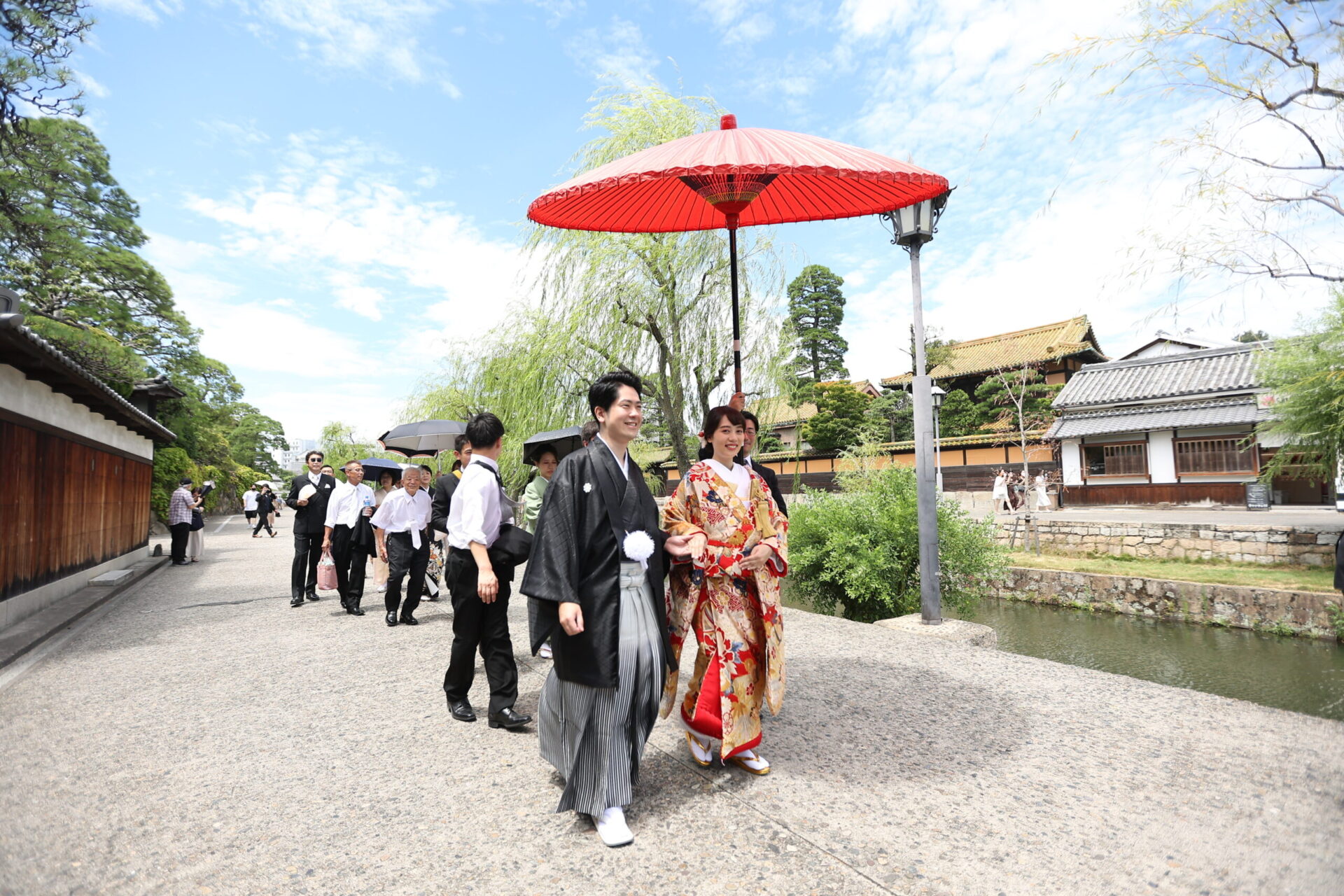 美観地区「新渓園」で行った温かすぎる家族挙式