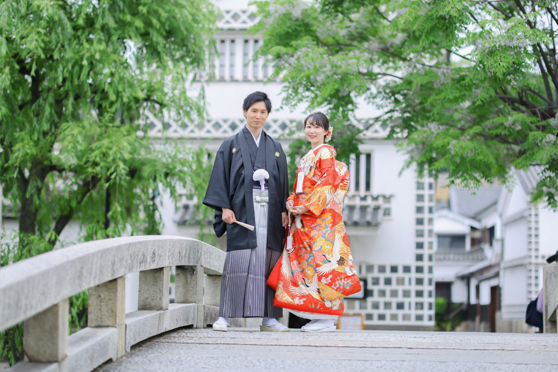 和装のポーズ♪