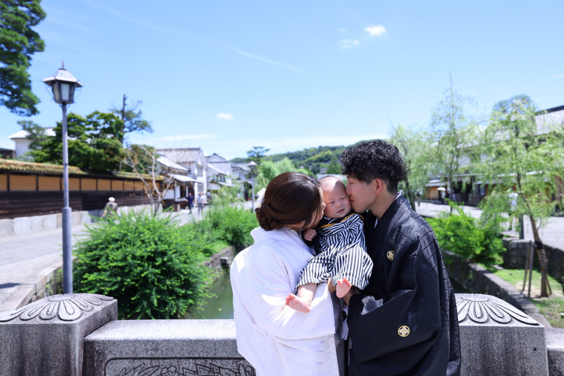 お子様との撮影も一生の思い出に残りますね♪