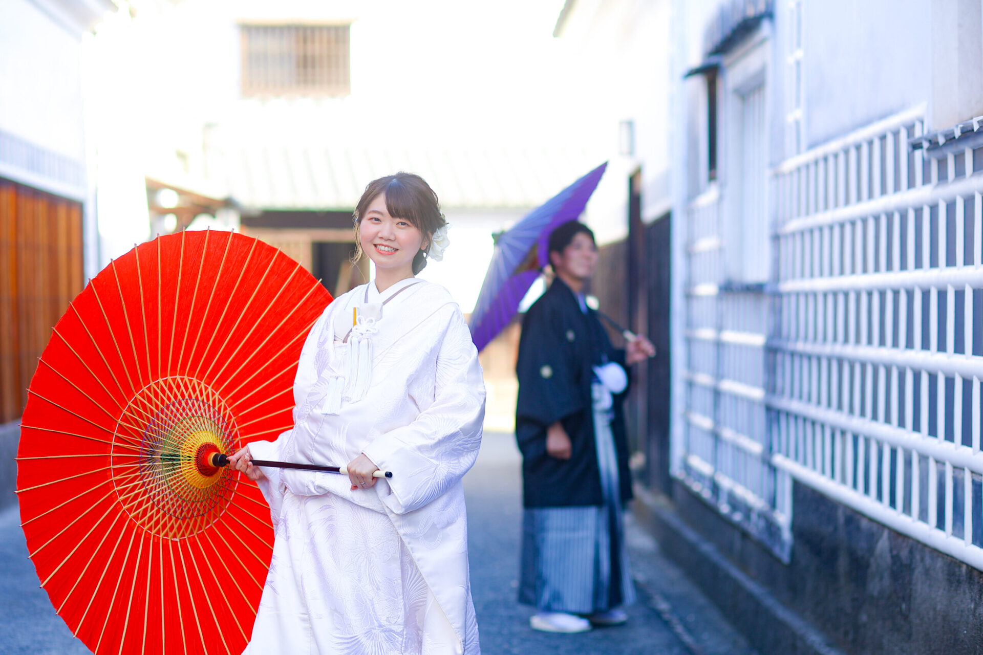 白無垢と色打掛～♪