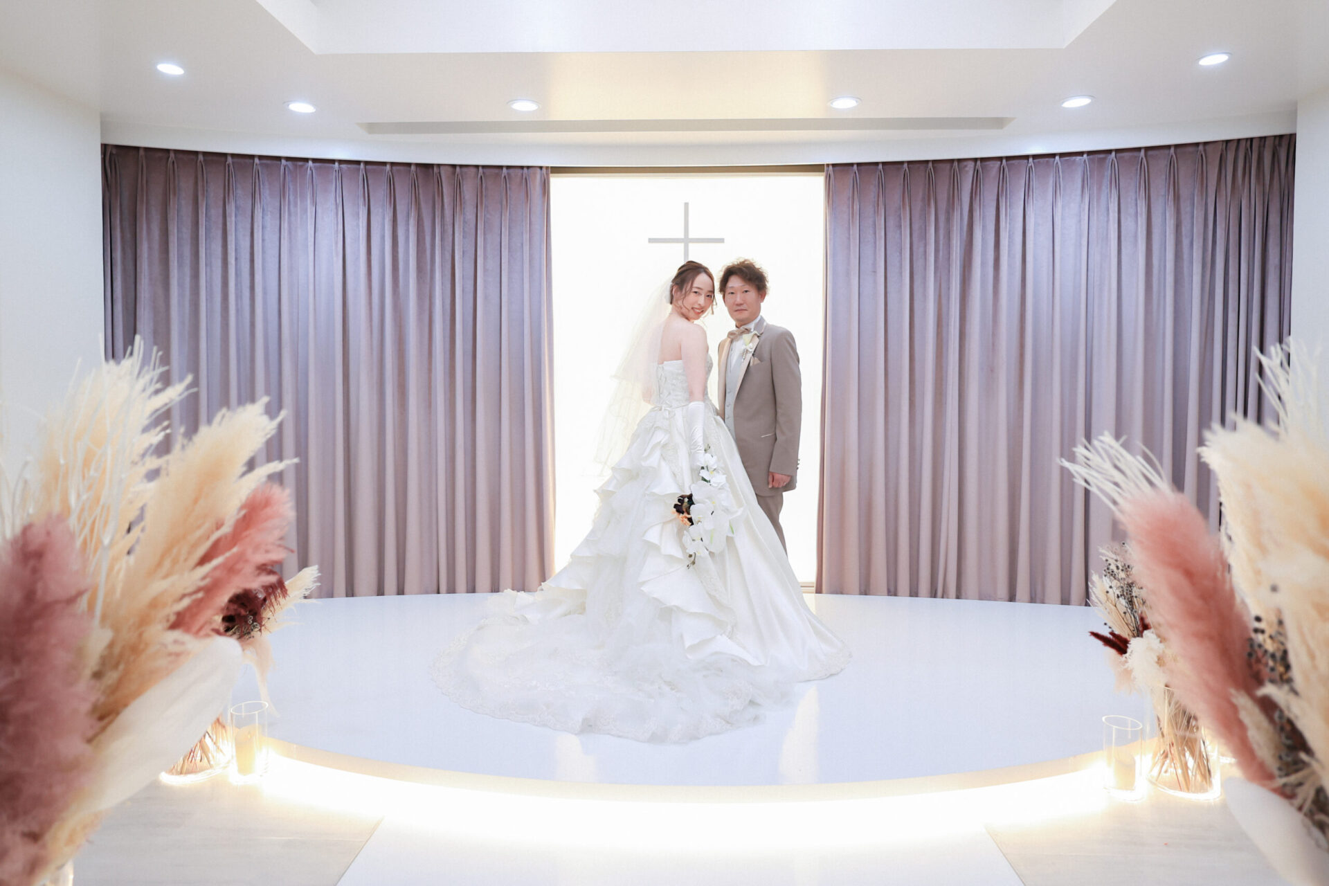 チャペルでの撮影♥