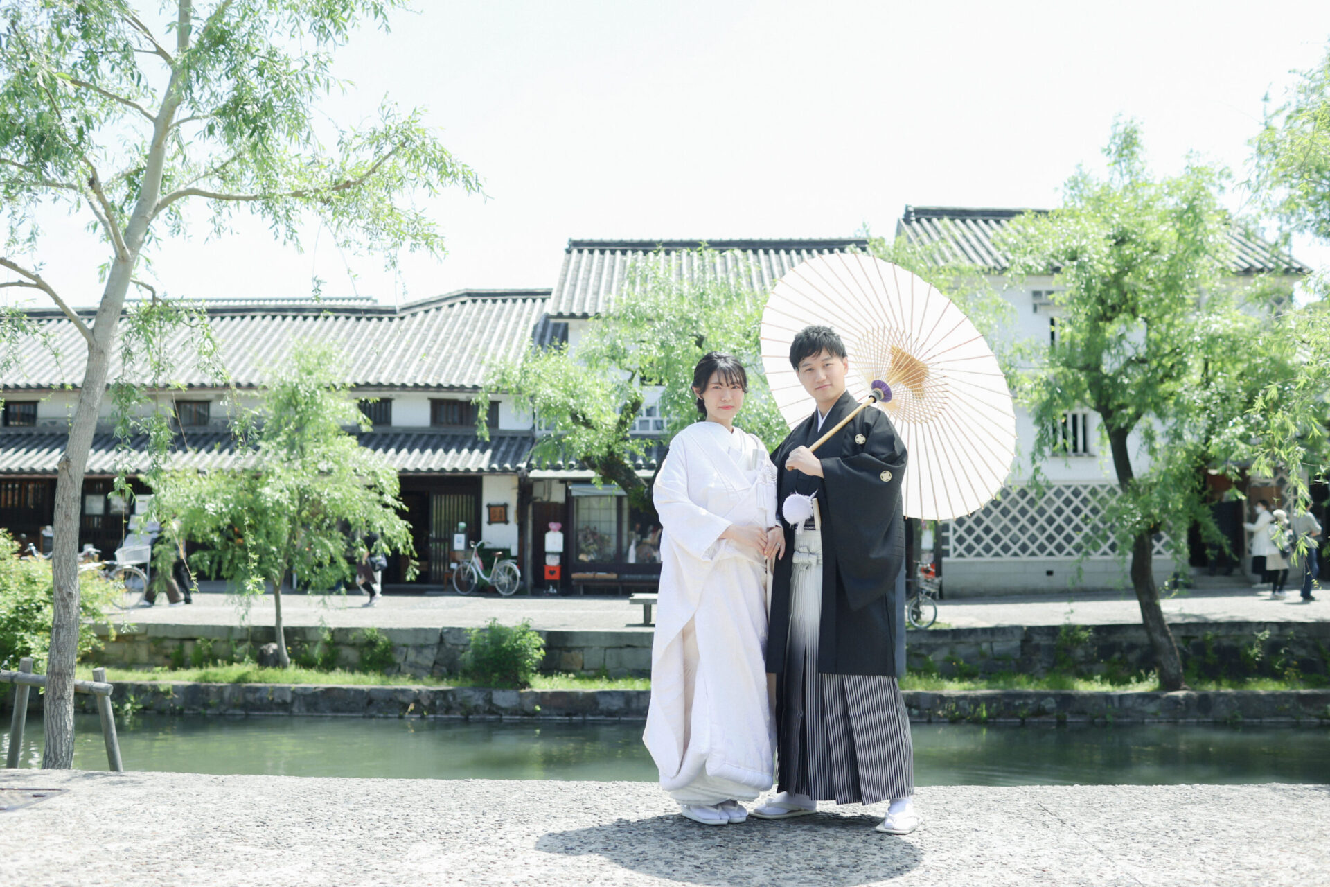 新緑シーズンの美観地区♩