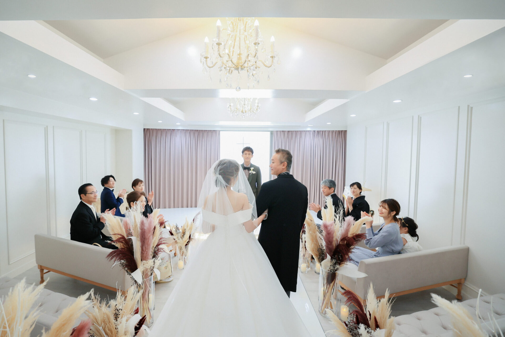 ご家族での結婚式もお任せください⚑