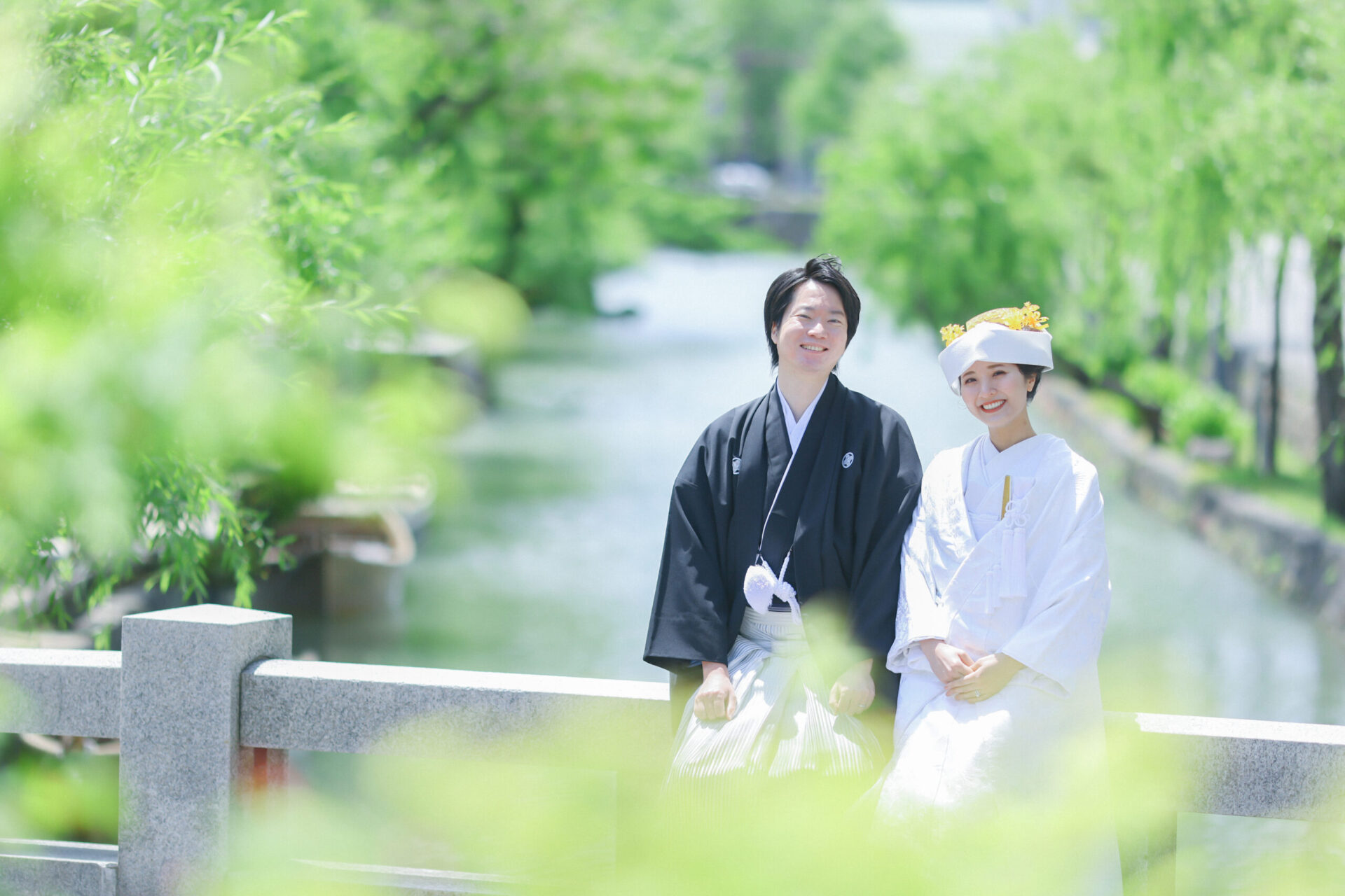 新緑が綺麗な季節です！