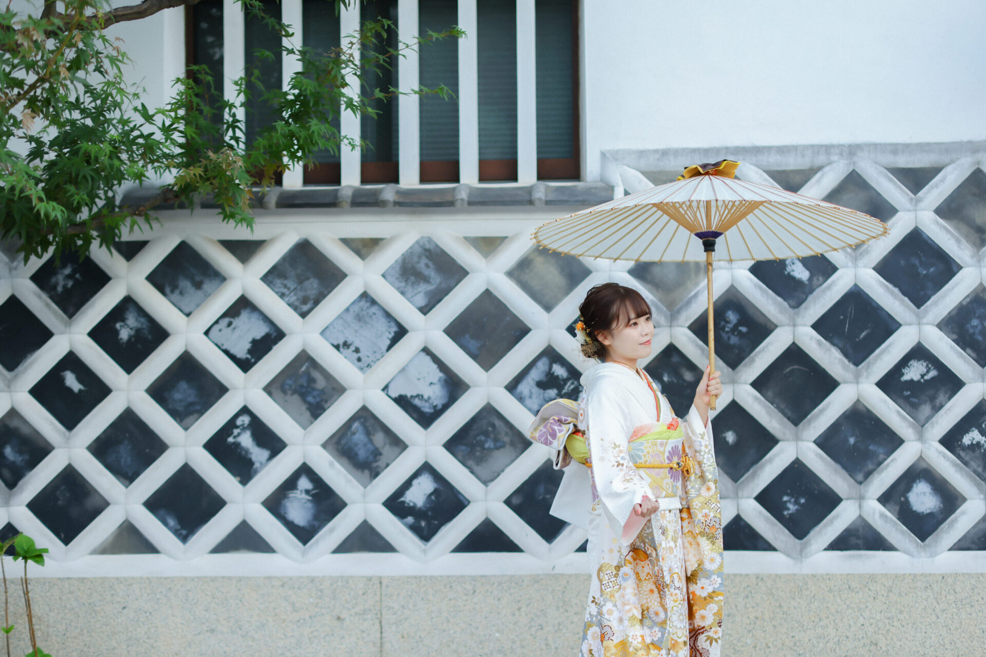 倉敷美観地区で成人式フォト♩