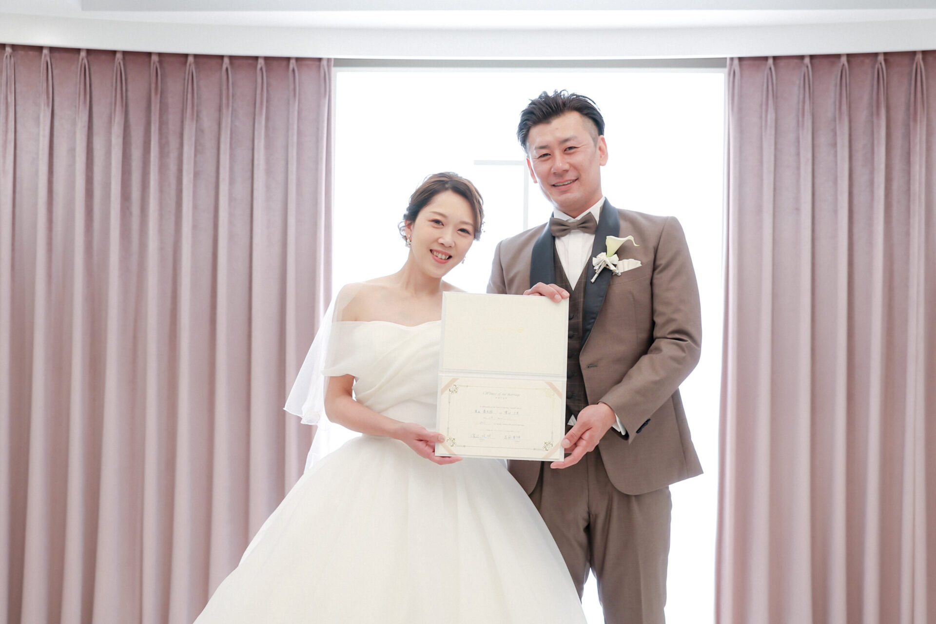 結婚証明書♪