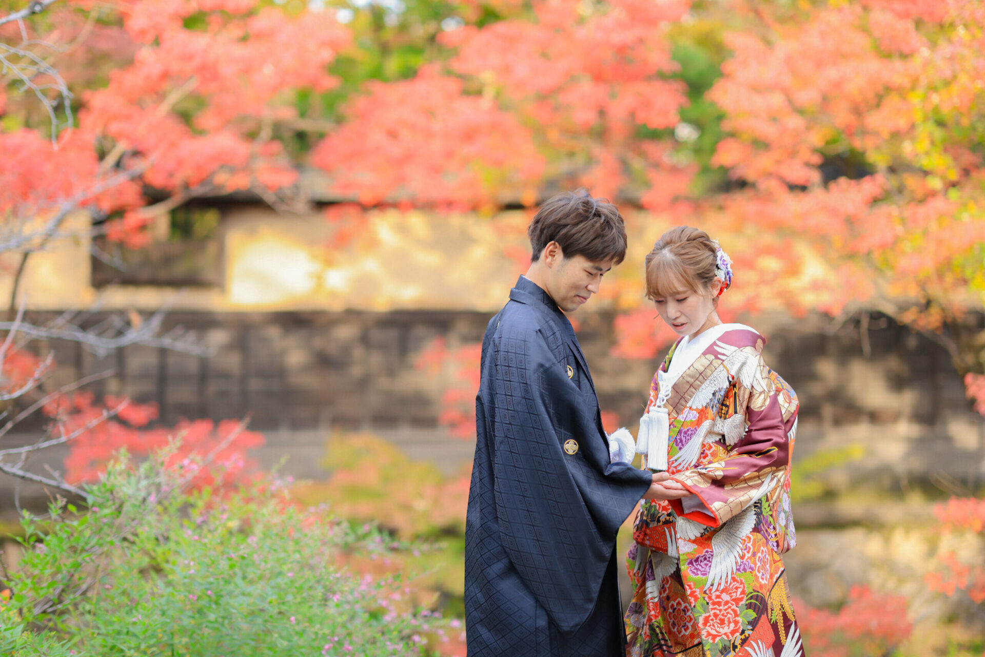 10月の美観地区も綺麗です(#^^#)