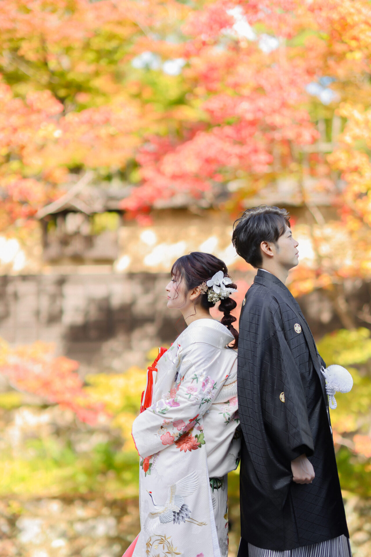 美観地区の紅葉☆