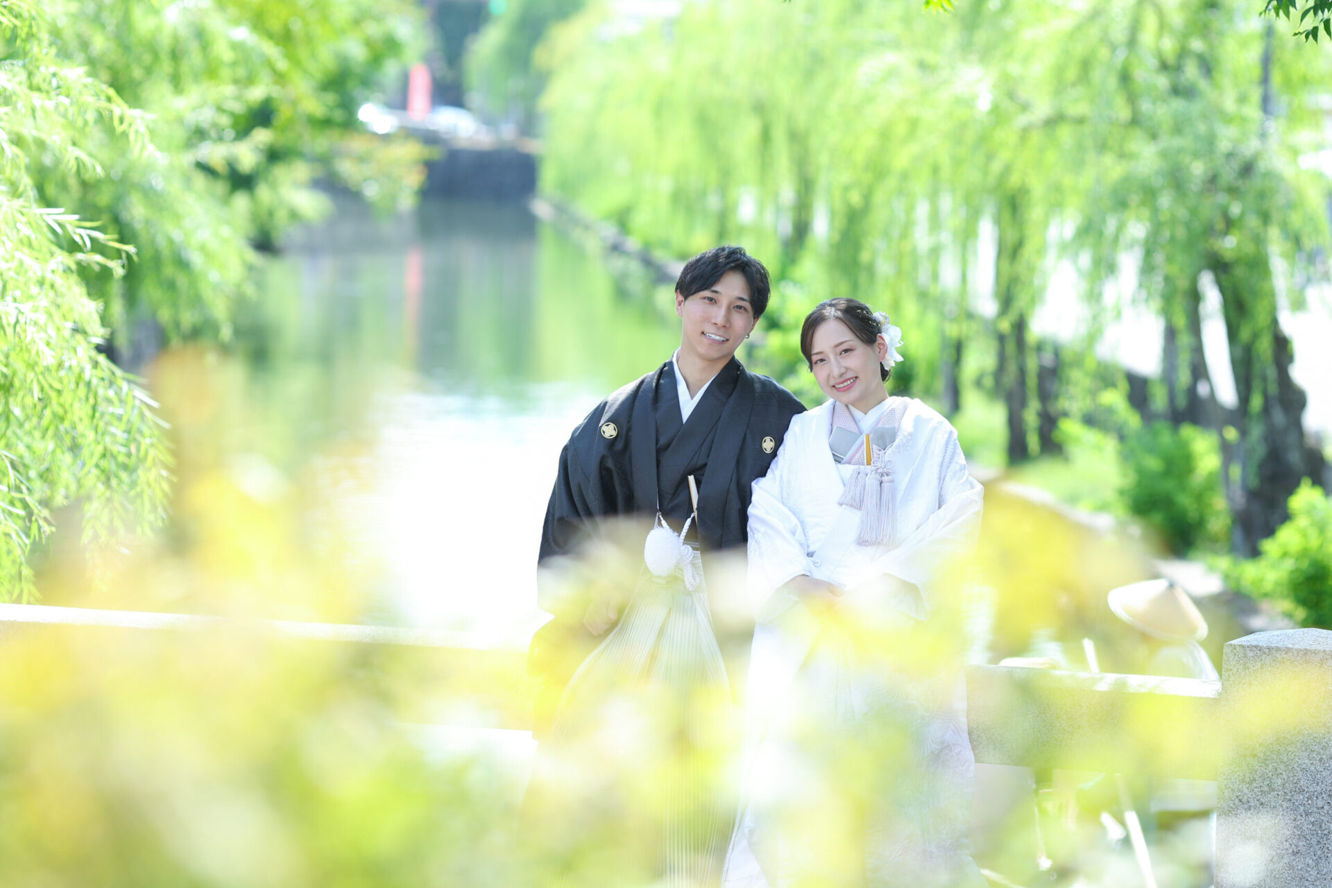 美観地区で和装撮影♪