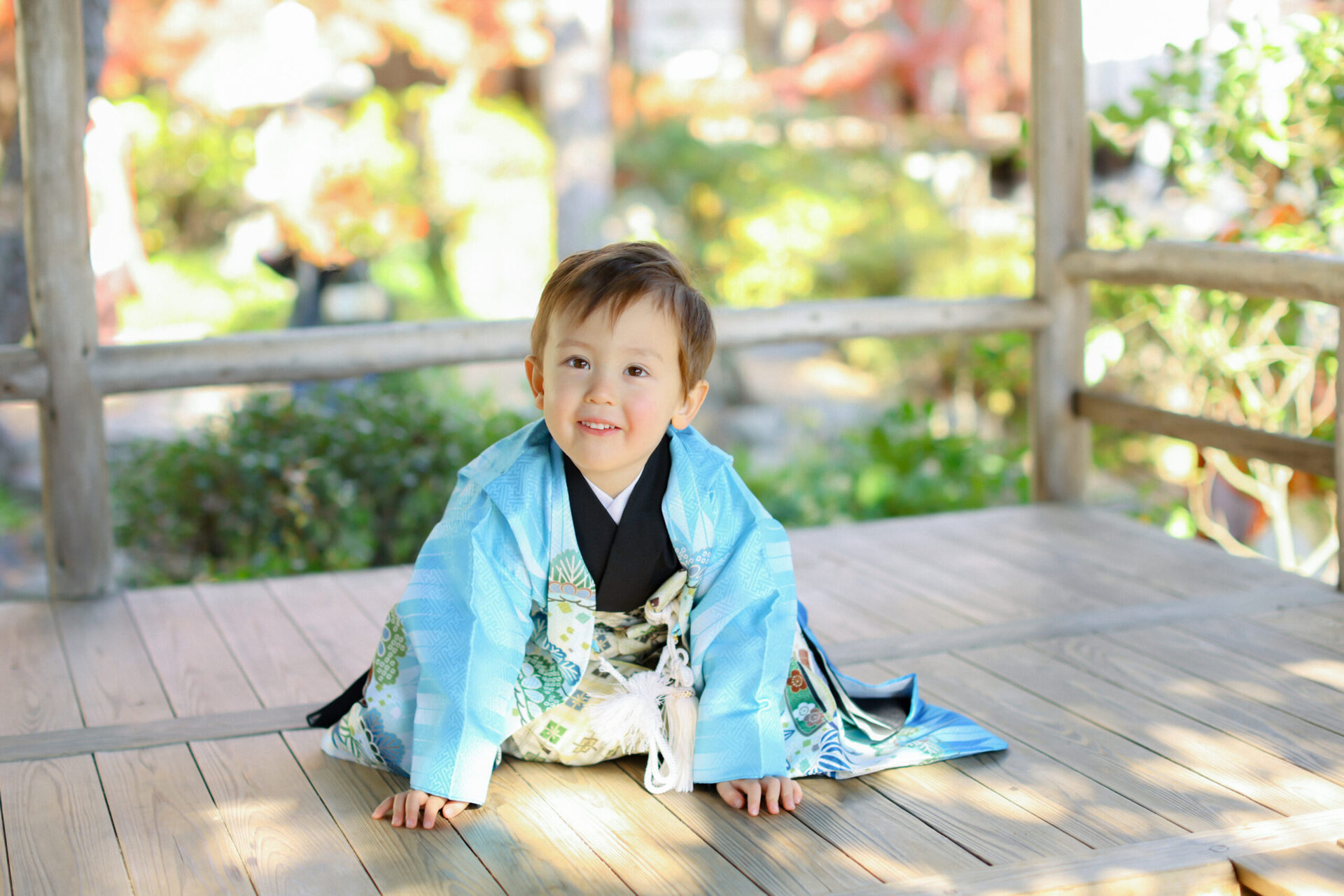 スタジオビュー美観地区店で子供撮影♩