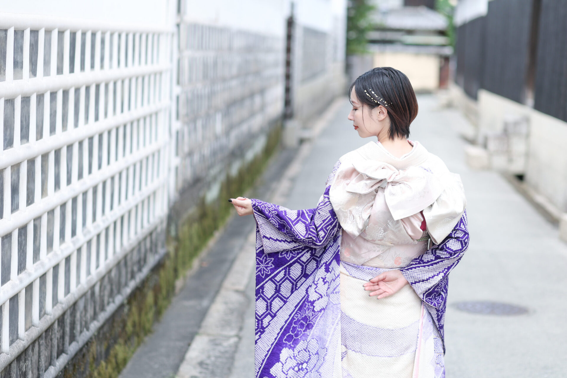 美観地区で成人式撮影♪