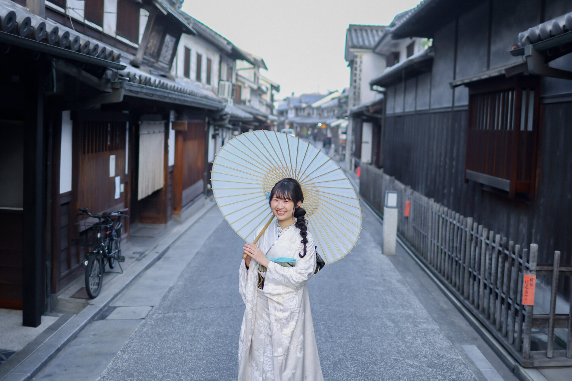 倉敷美観地区で成人式前撮り♩