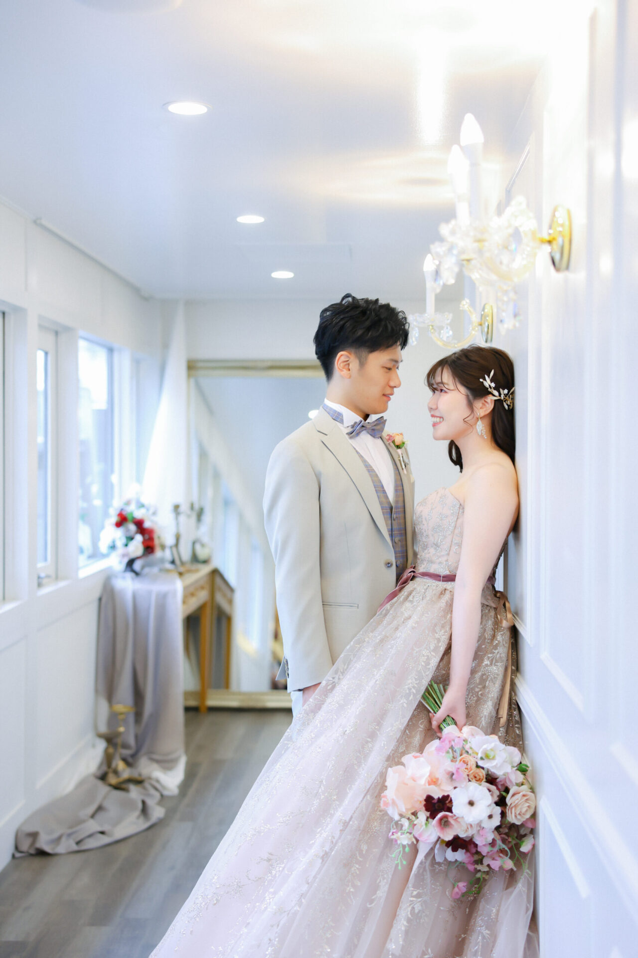 カラードレスでのお写真♪