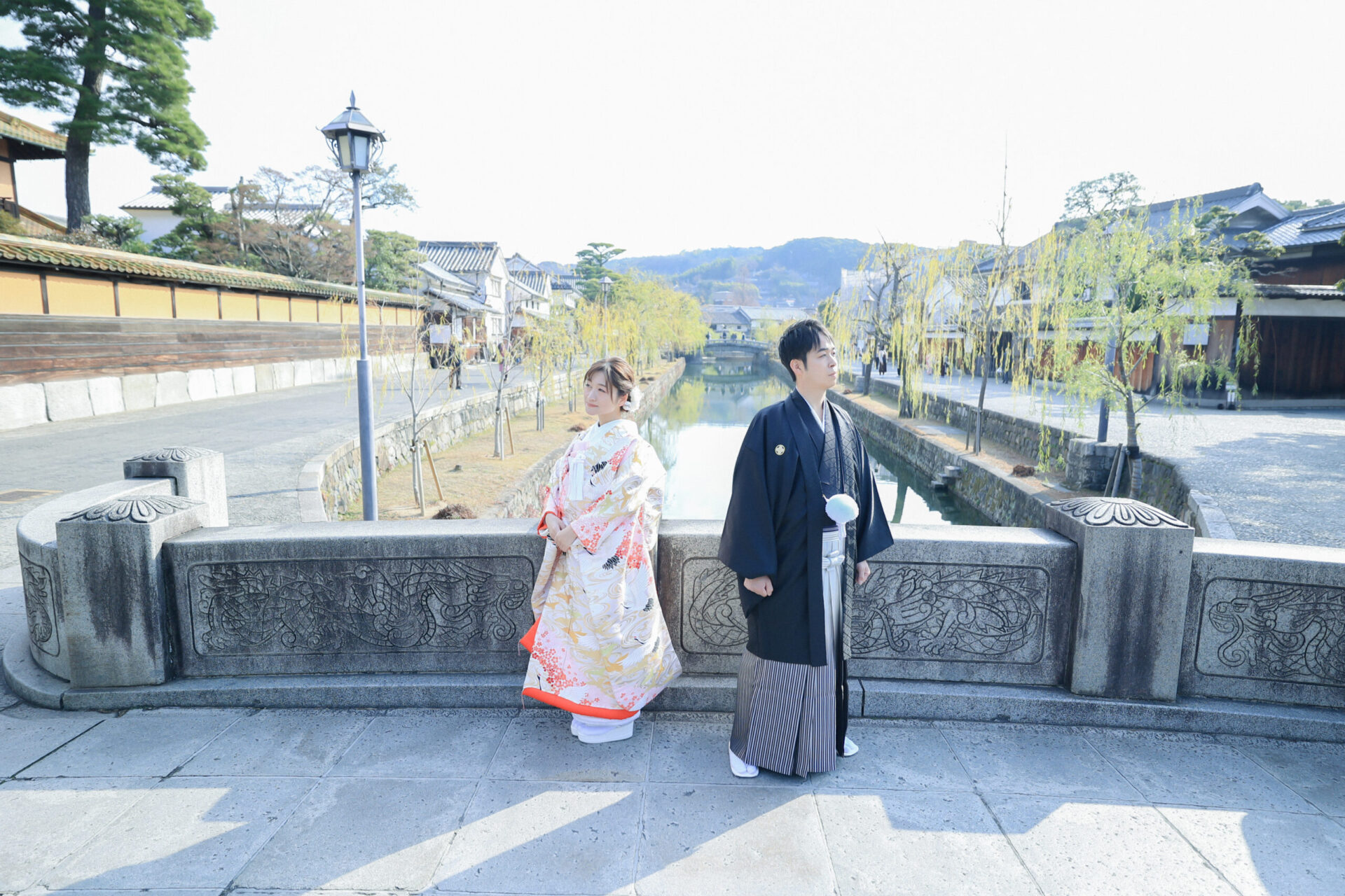 文化財のある倉敷美観地区♪