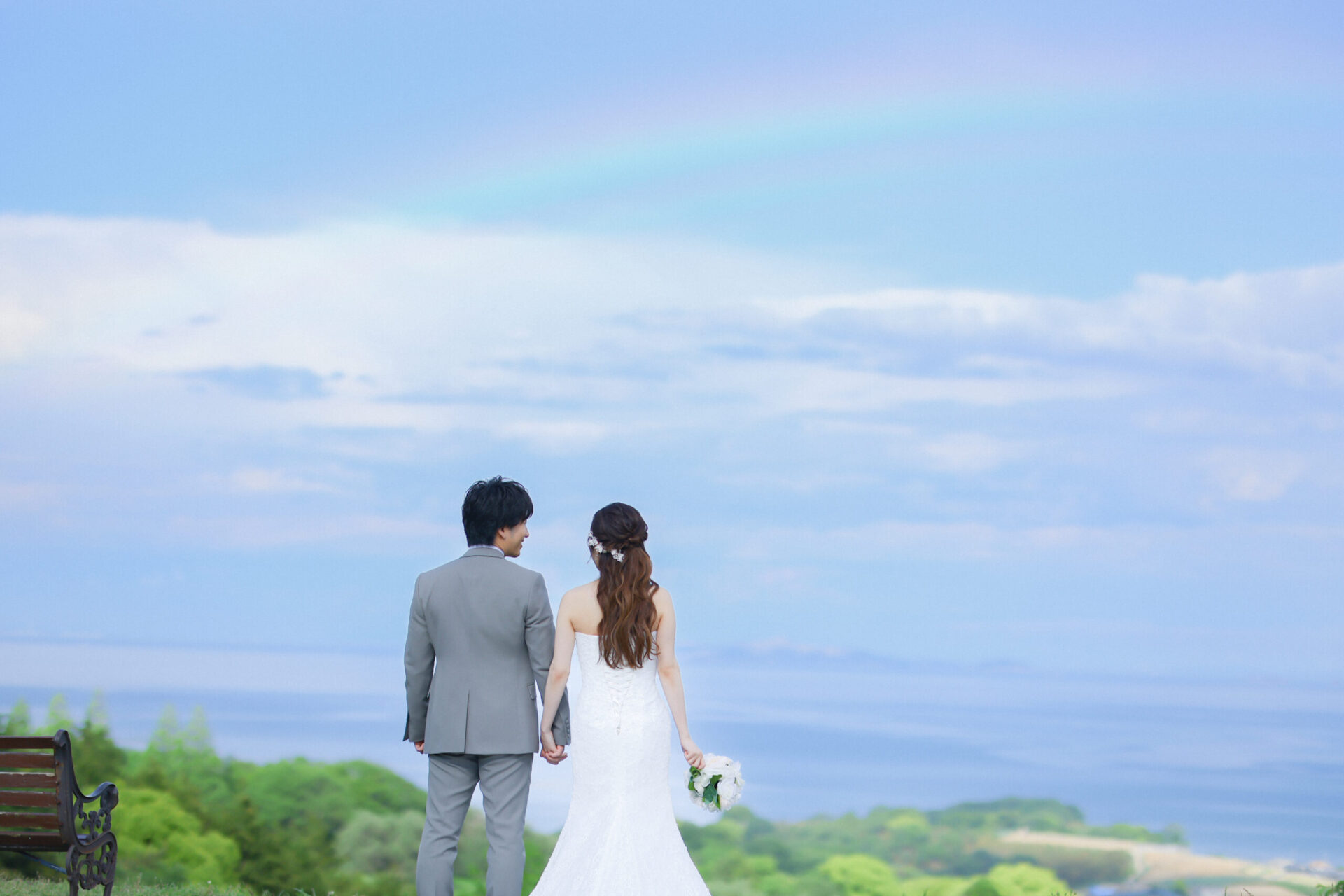 春の洋装ロケーション撮影