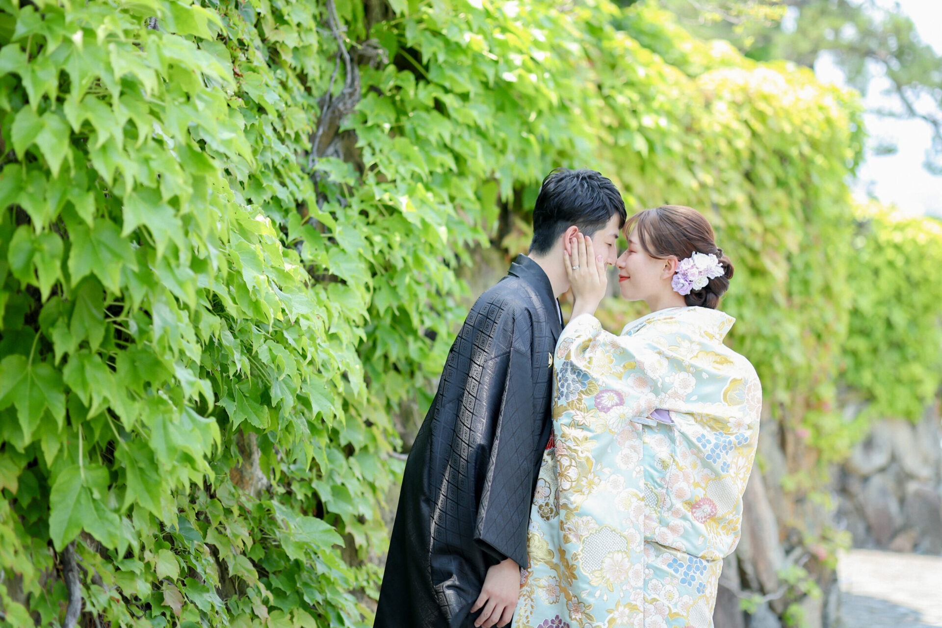 美観地区店和装ロケ