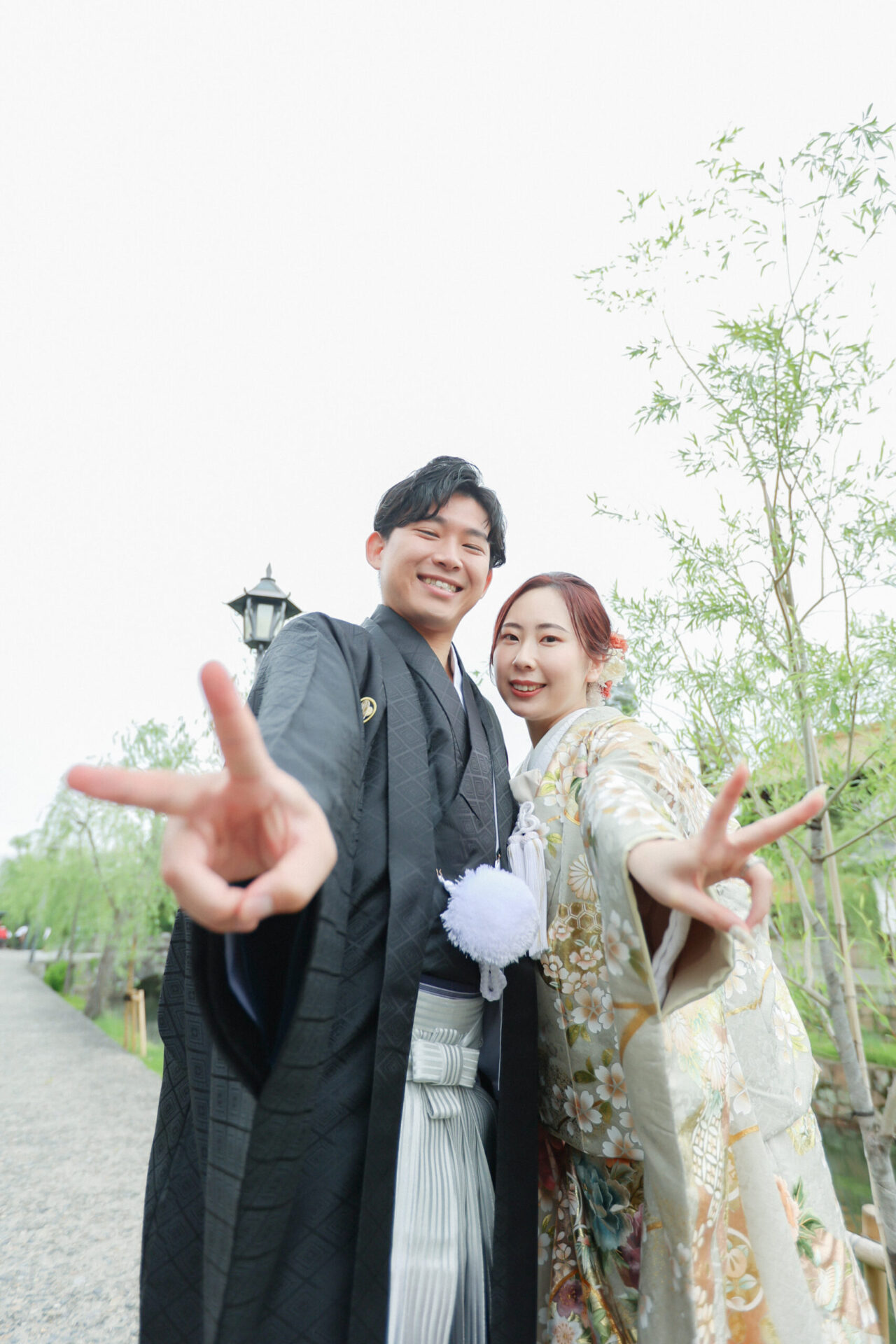 ふたり笑顔で♩