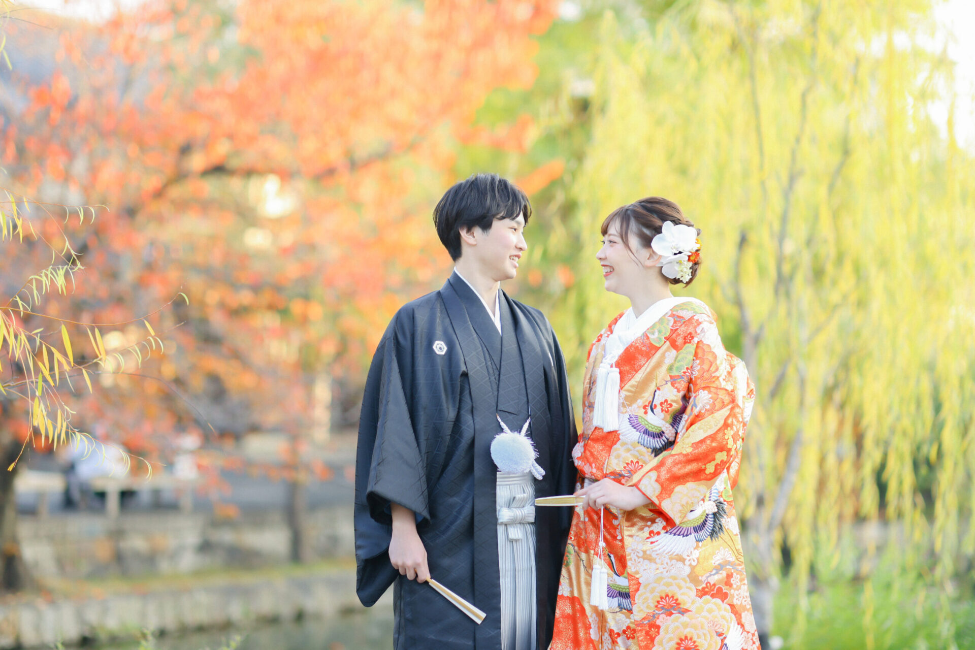 紅葉撮影の受付開始しております♩