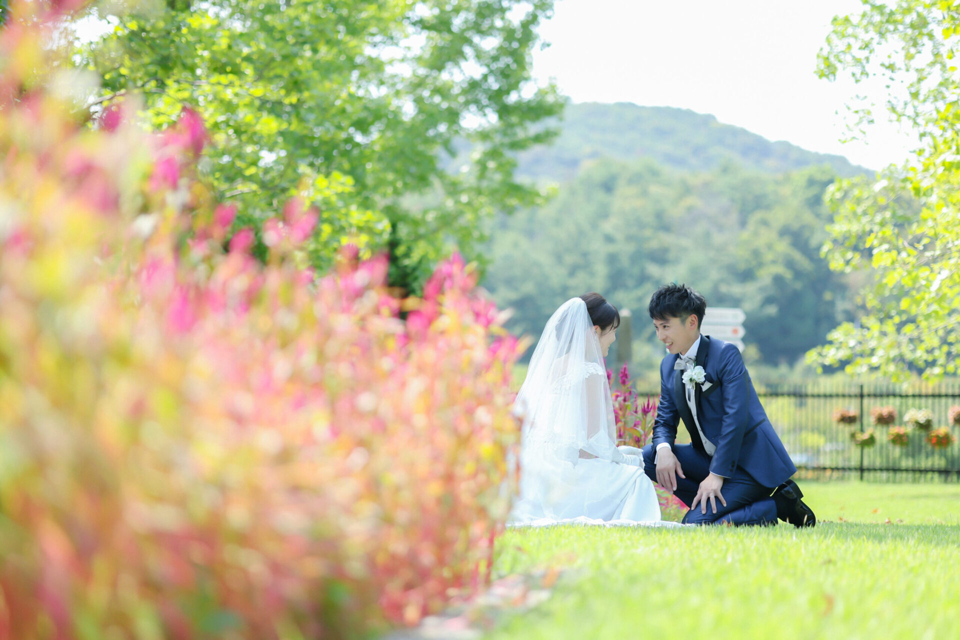 素敵な花婿・花嫁様のサポートを結びました♪