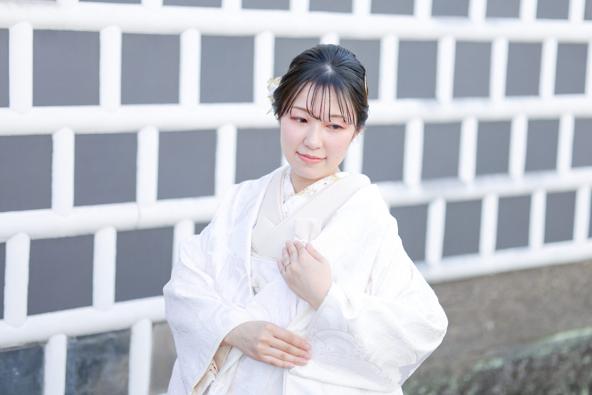 白無垢コーディネート♪