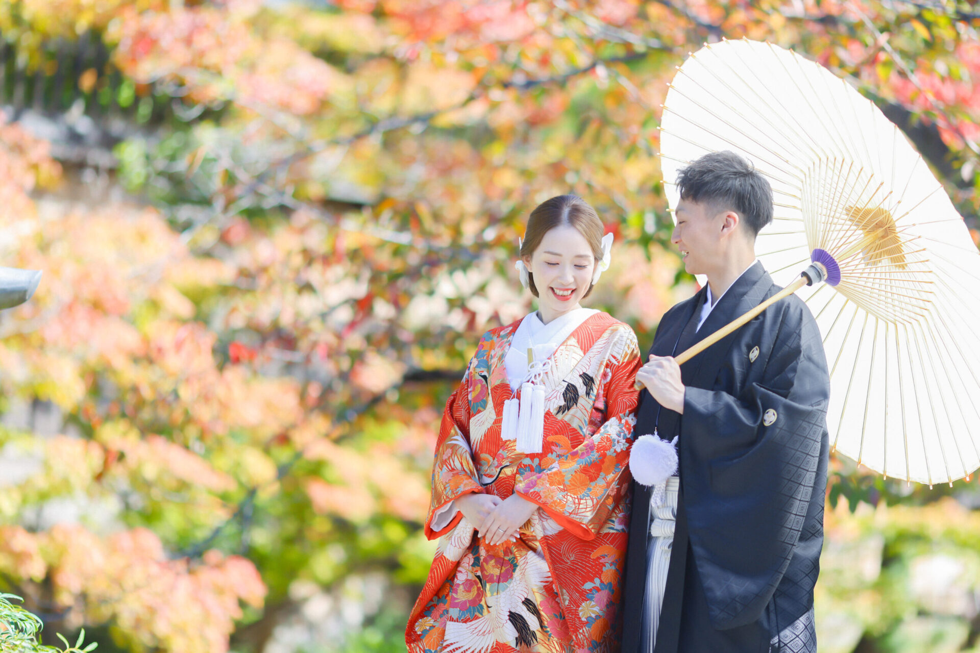 倉敷美観地区×紅葉 撮影ご予約承り中です＊