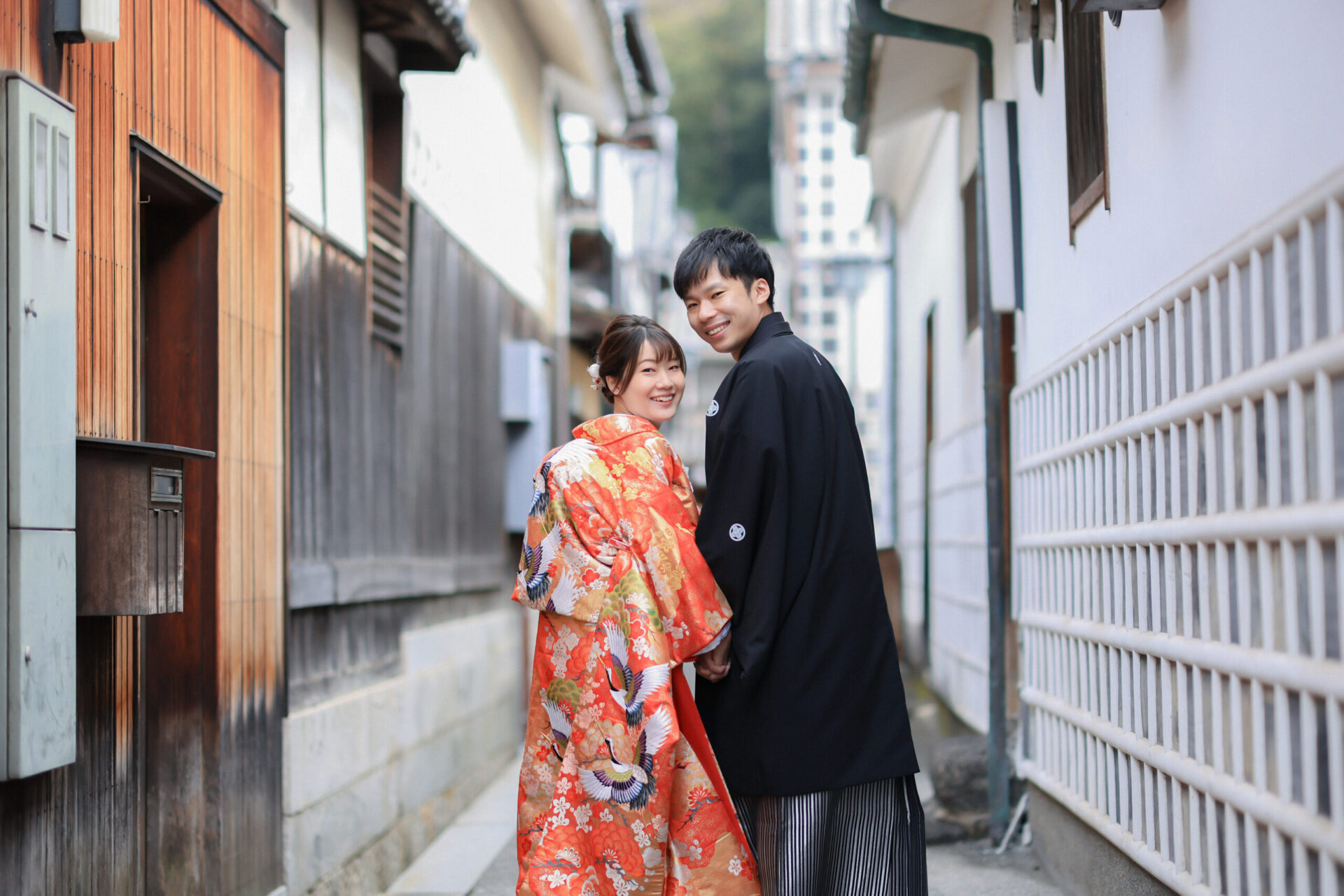 色打掛×美観地区