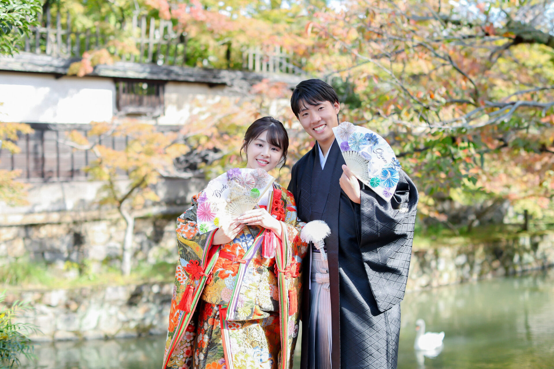 いっぱい悩んで、選ばれた色打掛＾＾♪