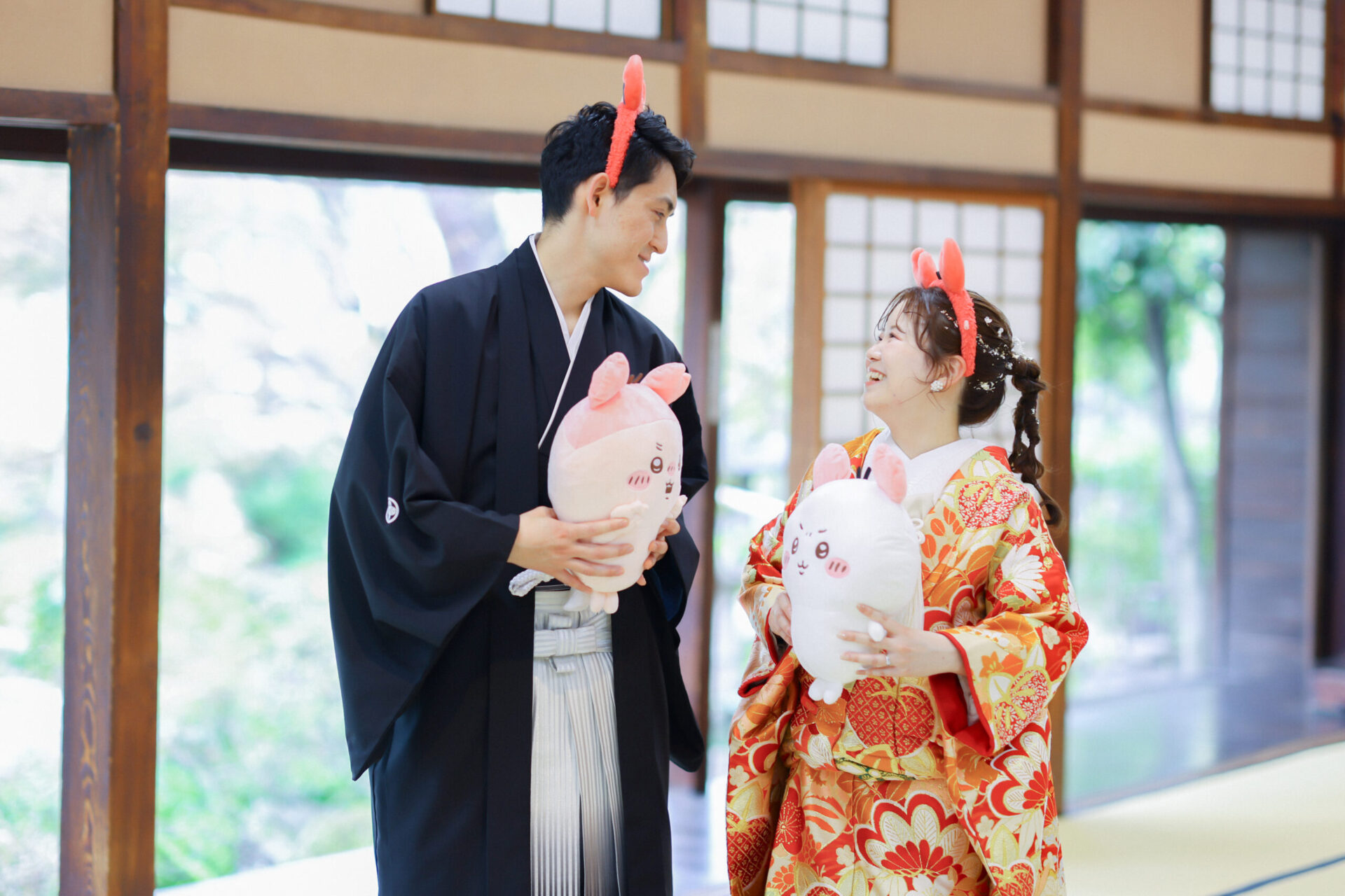 推しと一緒にウェディングフォト♡