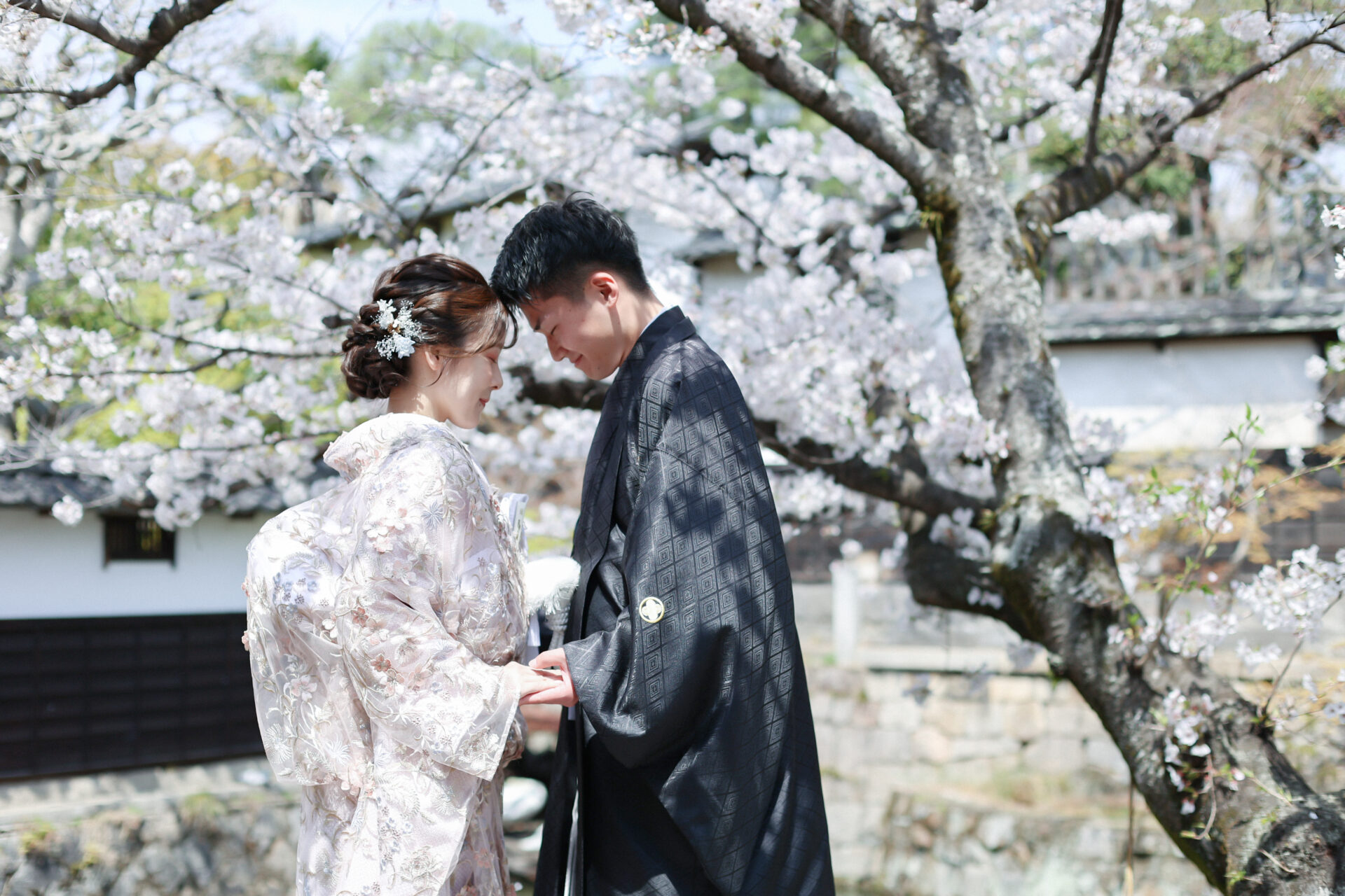 新作レース打掛、早速ご決定いただいております♡