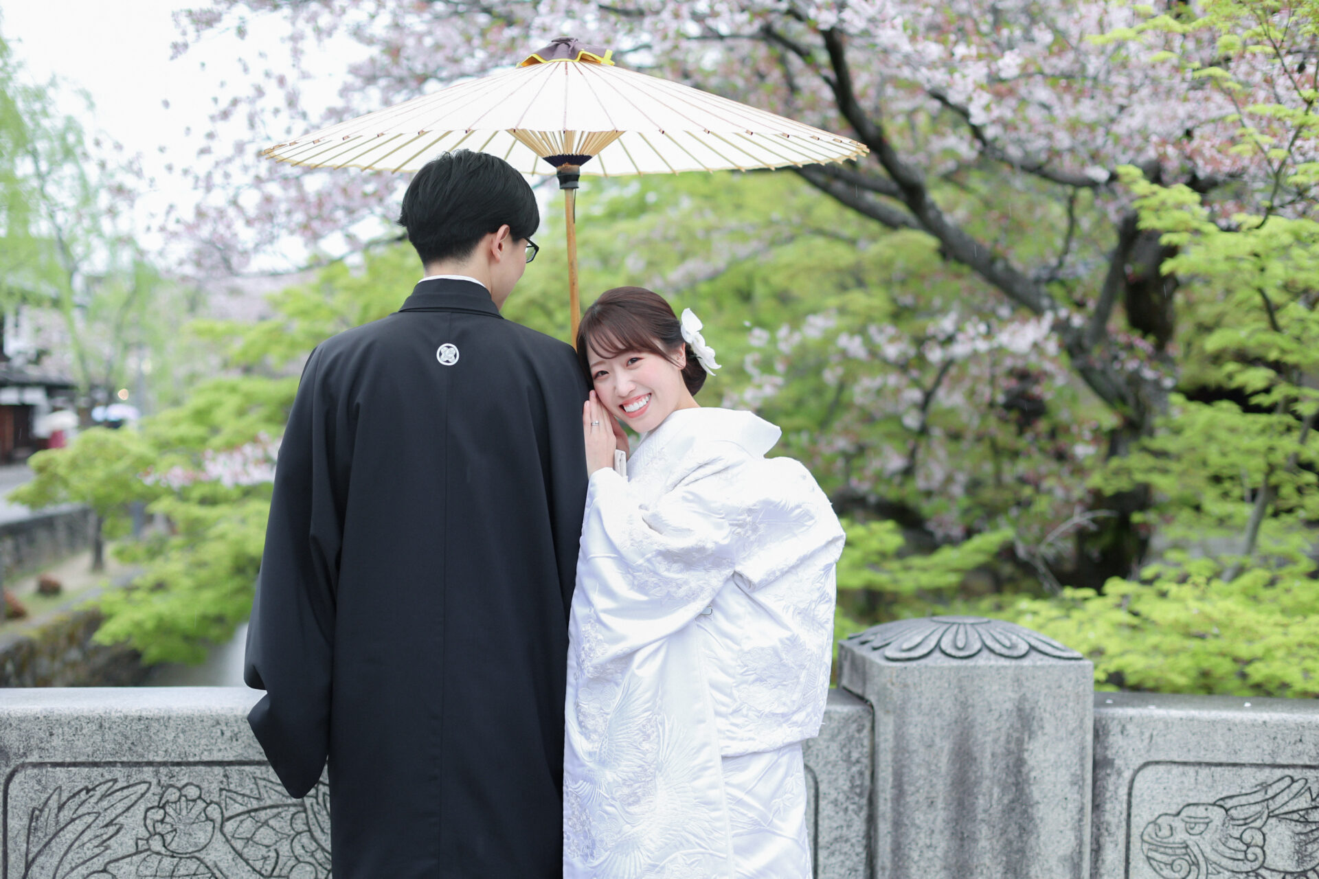 お二人の素敵な笑顔を引き出します♪