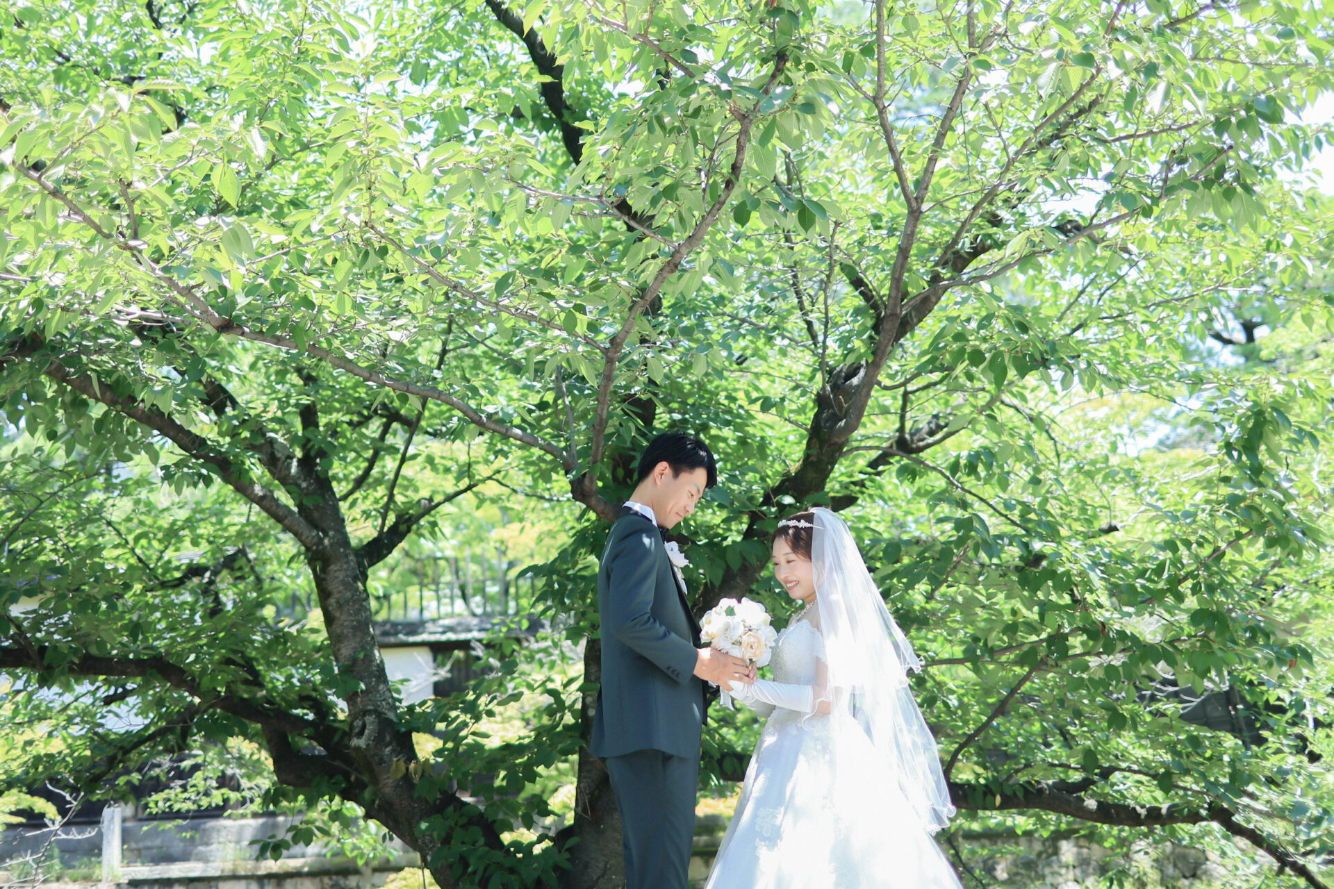 美観地区で洋装撮影はいかがですか♪