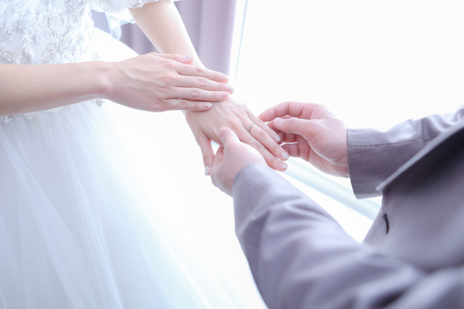 チャペルでの撮影はもはや結婚式です♡