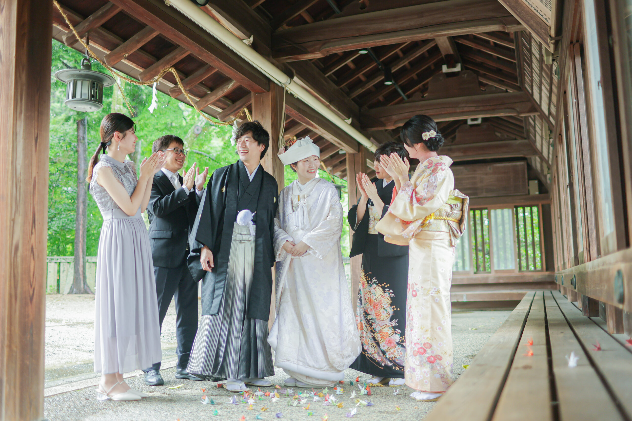 岡山・倉敷で【家族の神社挙式】ならスタジオビューにおまかせ下さい♩