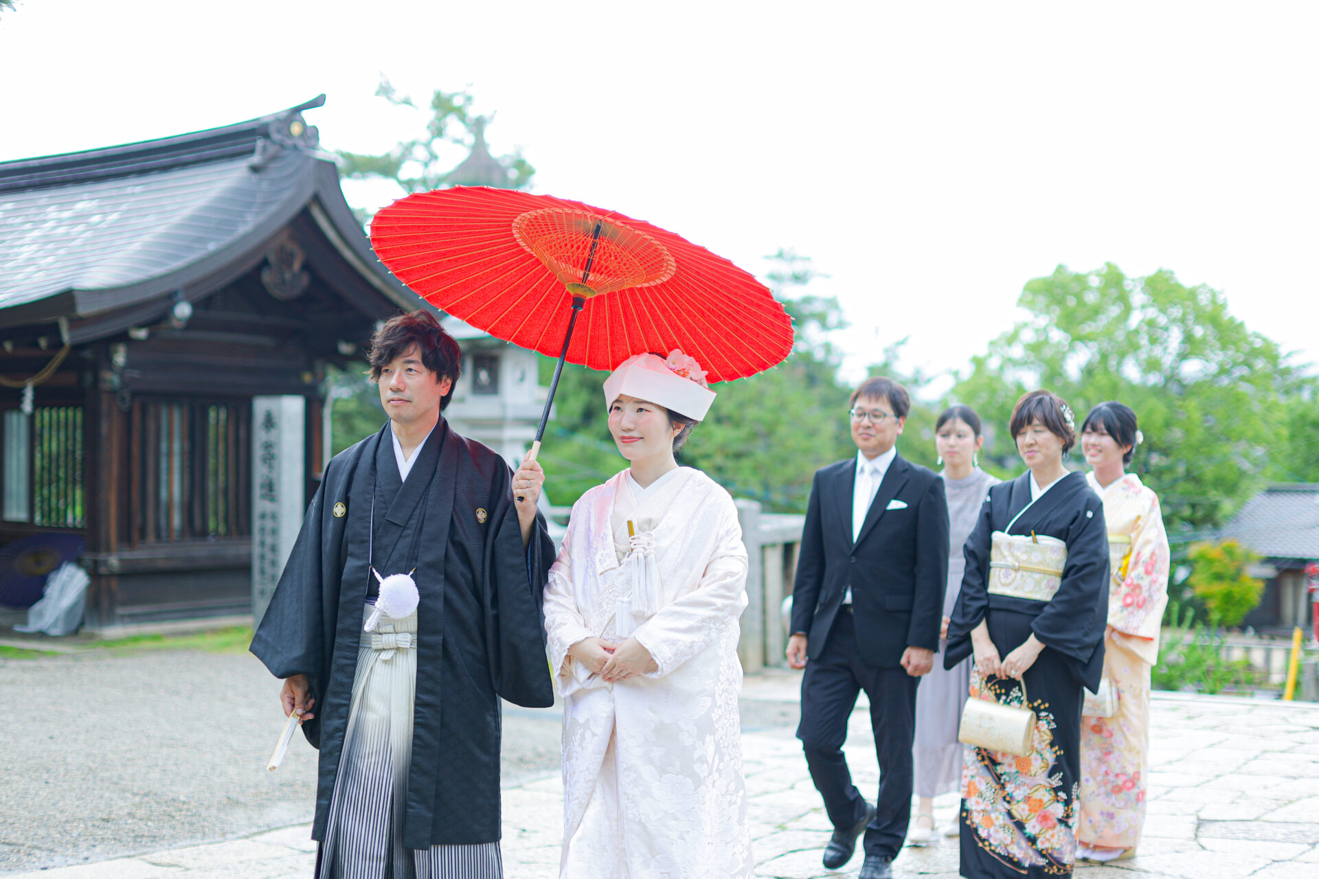 岡山・倉敷で【家族の神社挙式】ならスタジオビューにおまかせ下さい♩