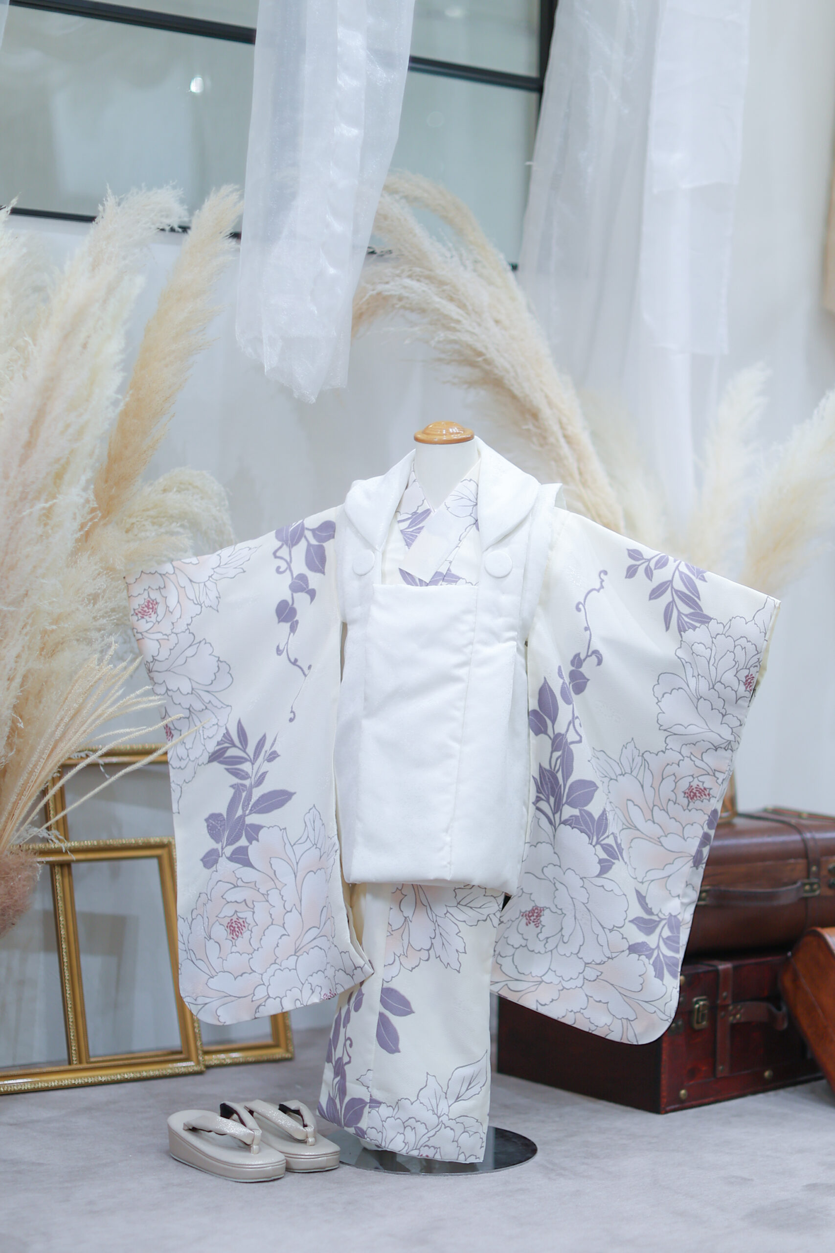 3歳女の子被布-10