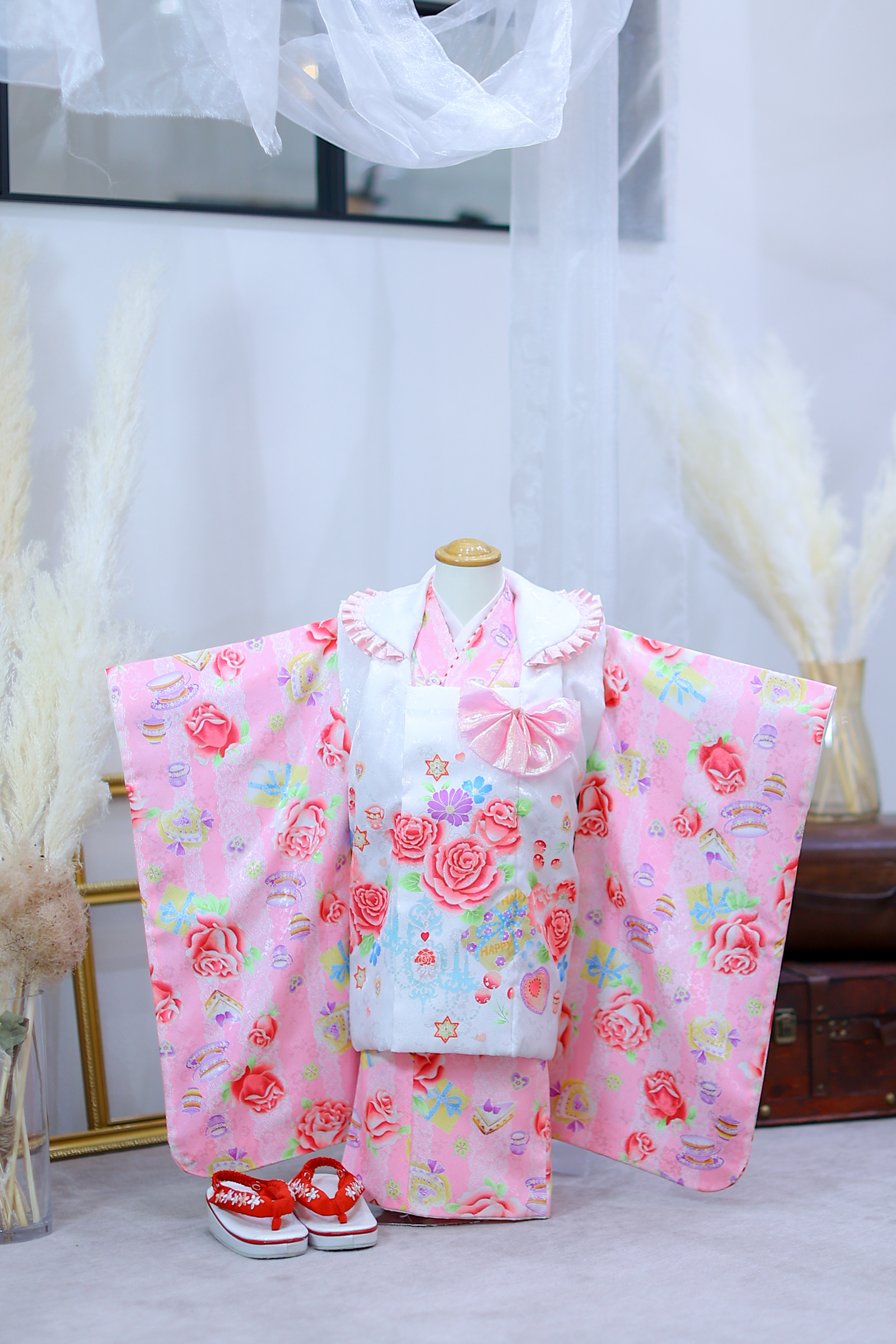 3歳女の子被布-2